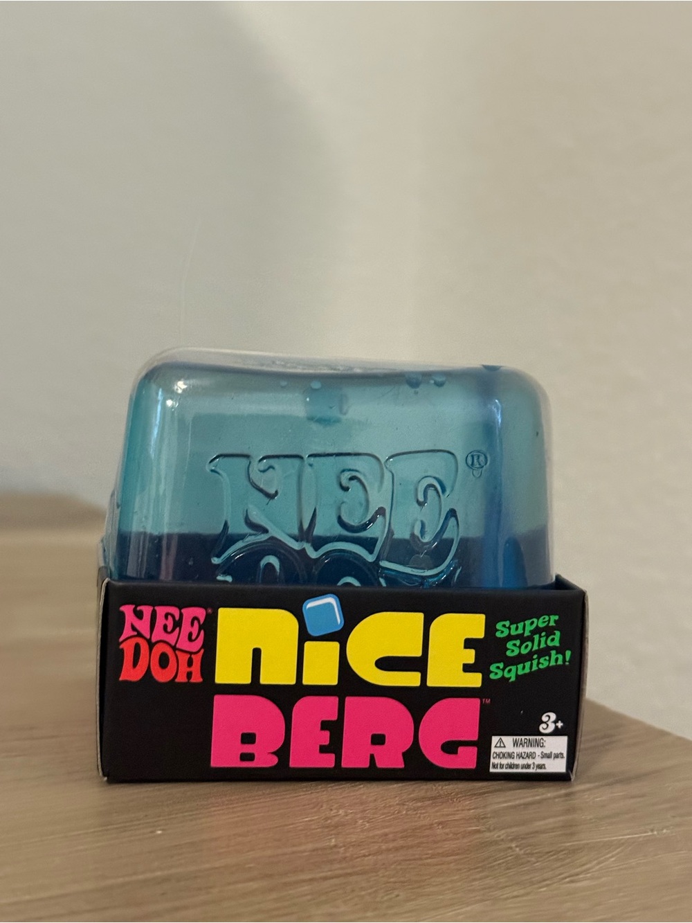 Nice Berg Clear Blue Squishy Toy